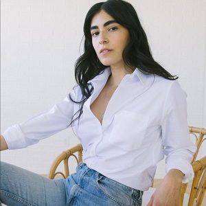 Tradlands White Classic Button Down